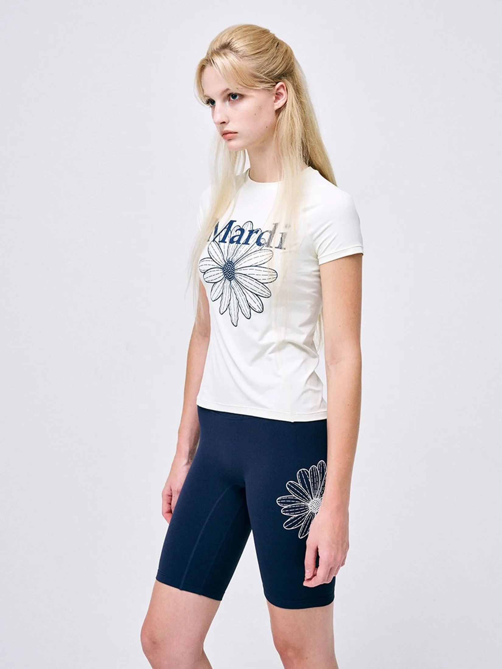 MARDI MERCREDI ACTIF Beurre Ultimate Comfort Biker Leggings Theflower