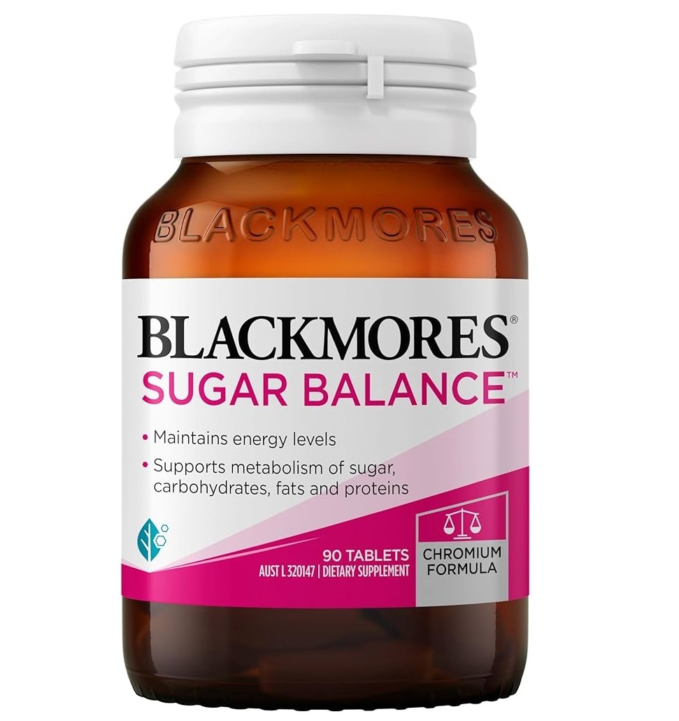 Таблетки для похудения и контроля уровня сахара в крови Blackmores 90 шт