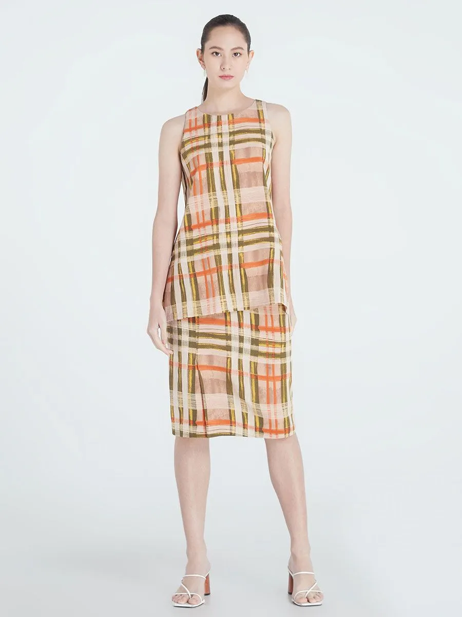 JOON Pencil Butter Skirt Pink