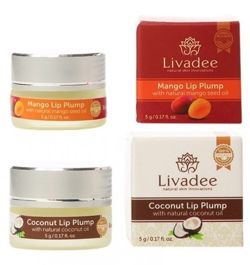 Бальзам для увеличения губ Livadee Plump 2 аромата