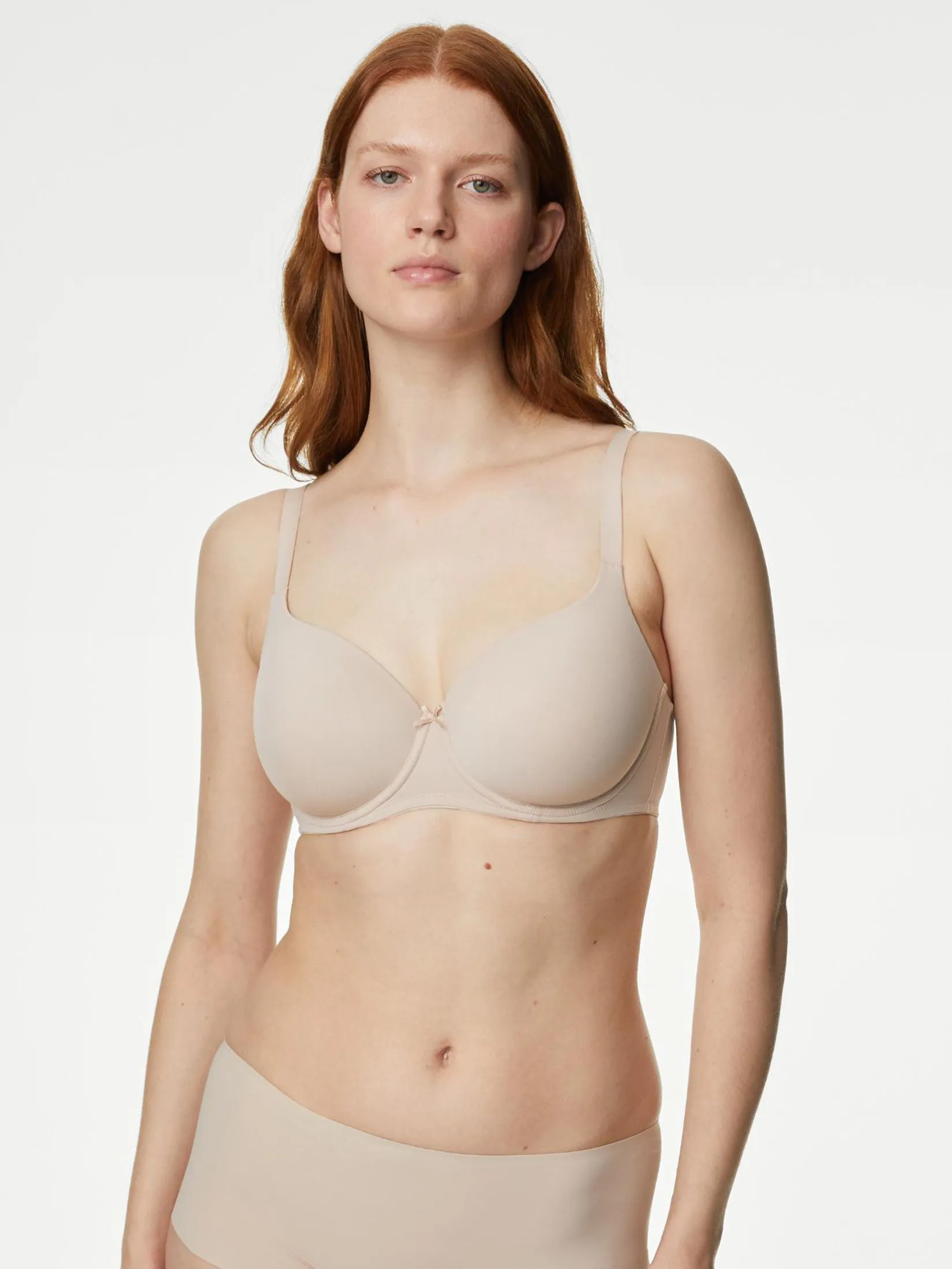 MARKS & SPENCER Women Bras 2pk Wired Full Cup Almond Mix