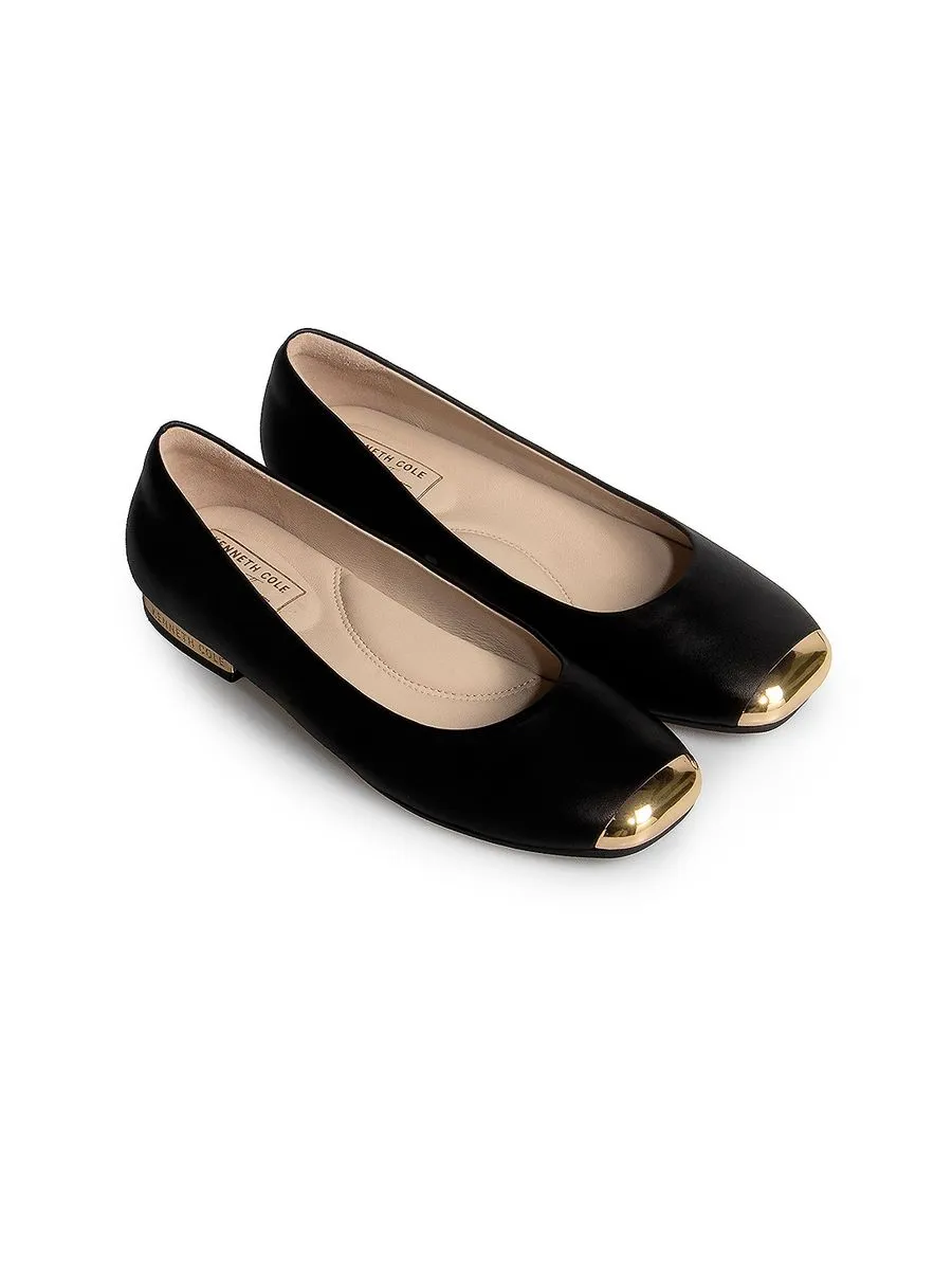 KENNETH COLE WOMEN FLATS ASTAIRE FLATS X ANNE THONGPRASOM / JET BLACK