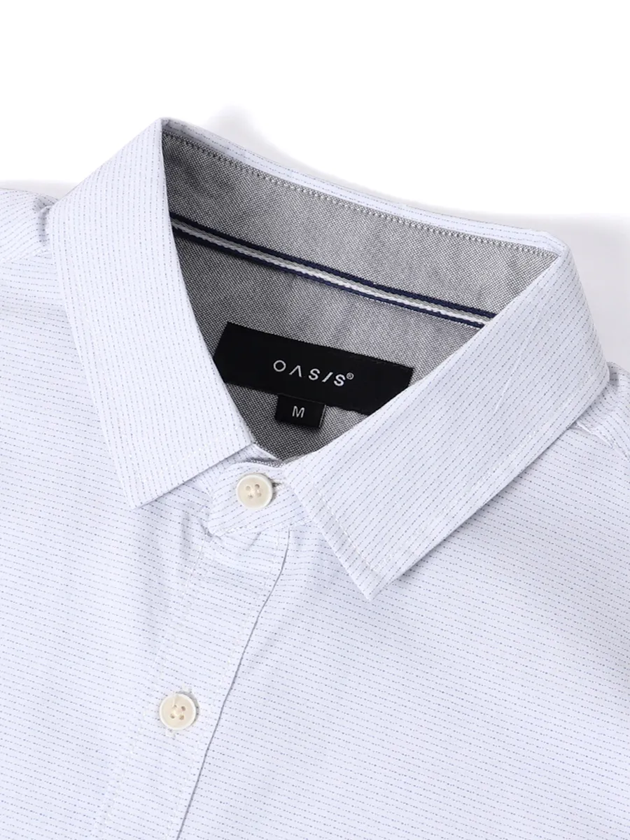 OASIS Men s short sleeve polo shirt Sky Blue