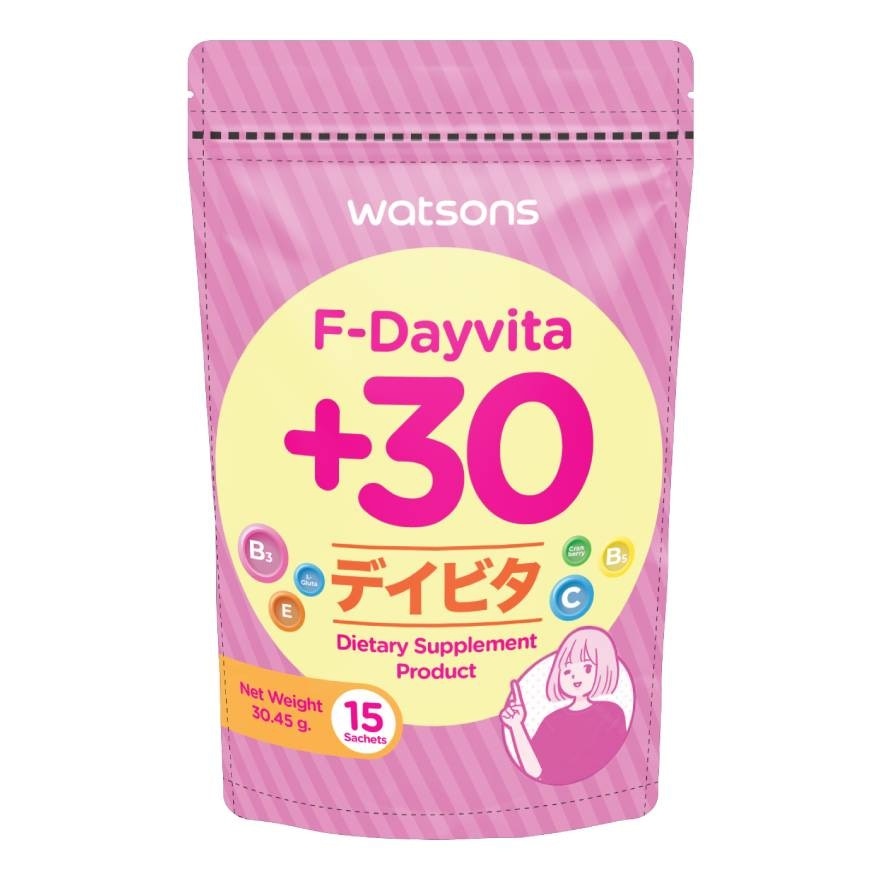 Watsons F-Dayvita +30 (Dietary Supplement Product) 15 Sachets