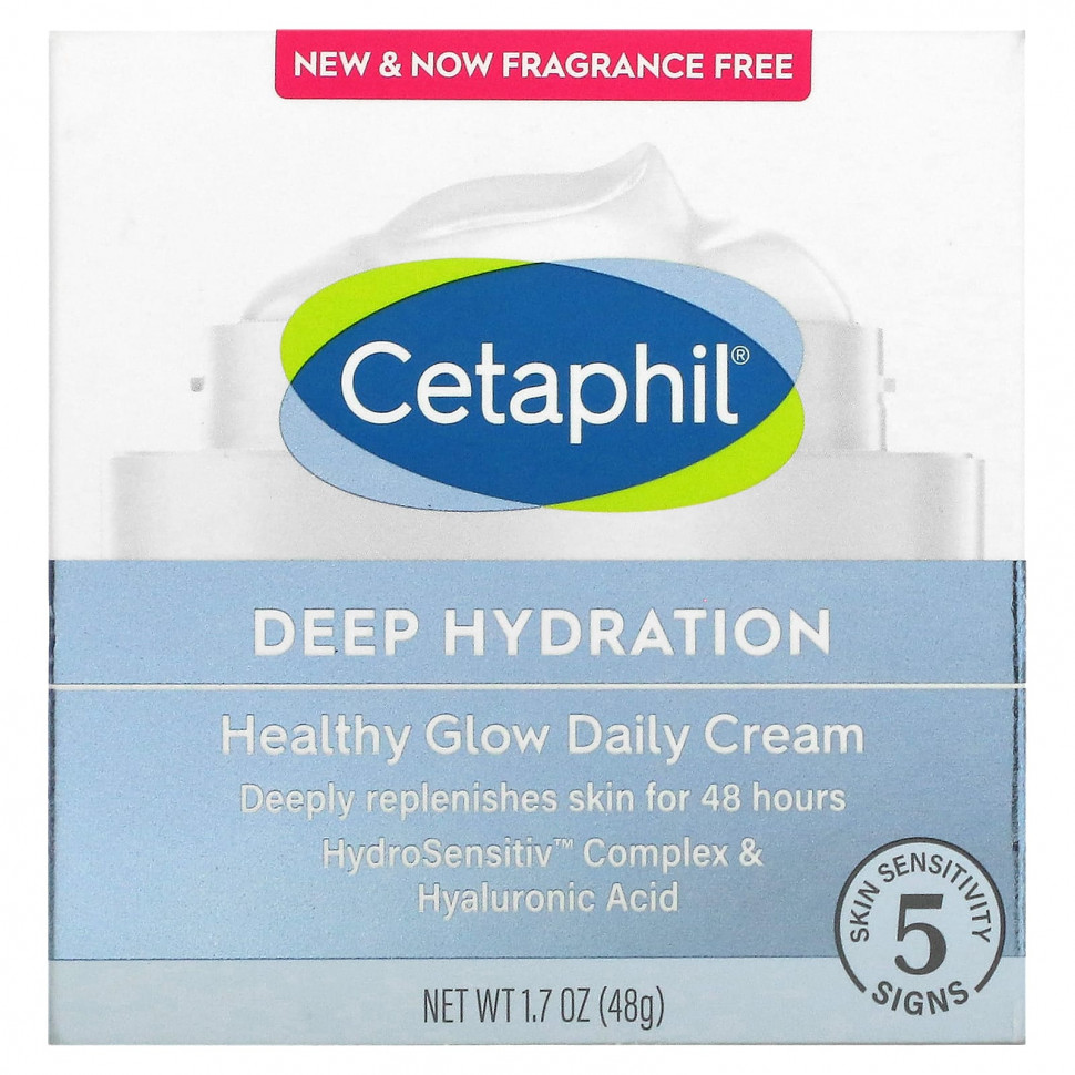 Cetaphil, Ежедневный крем Healthy Glow, без отдушек, 48 г (1,7 унции)