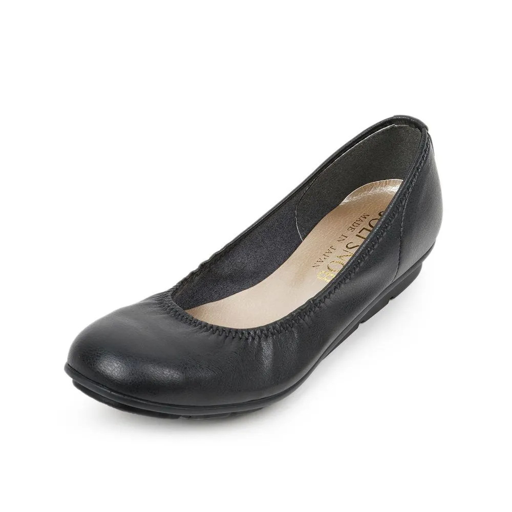 JOLI SNOB Black Comfort Flat ACT-39800