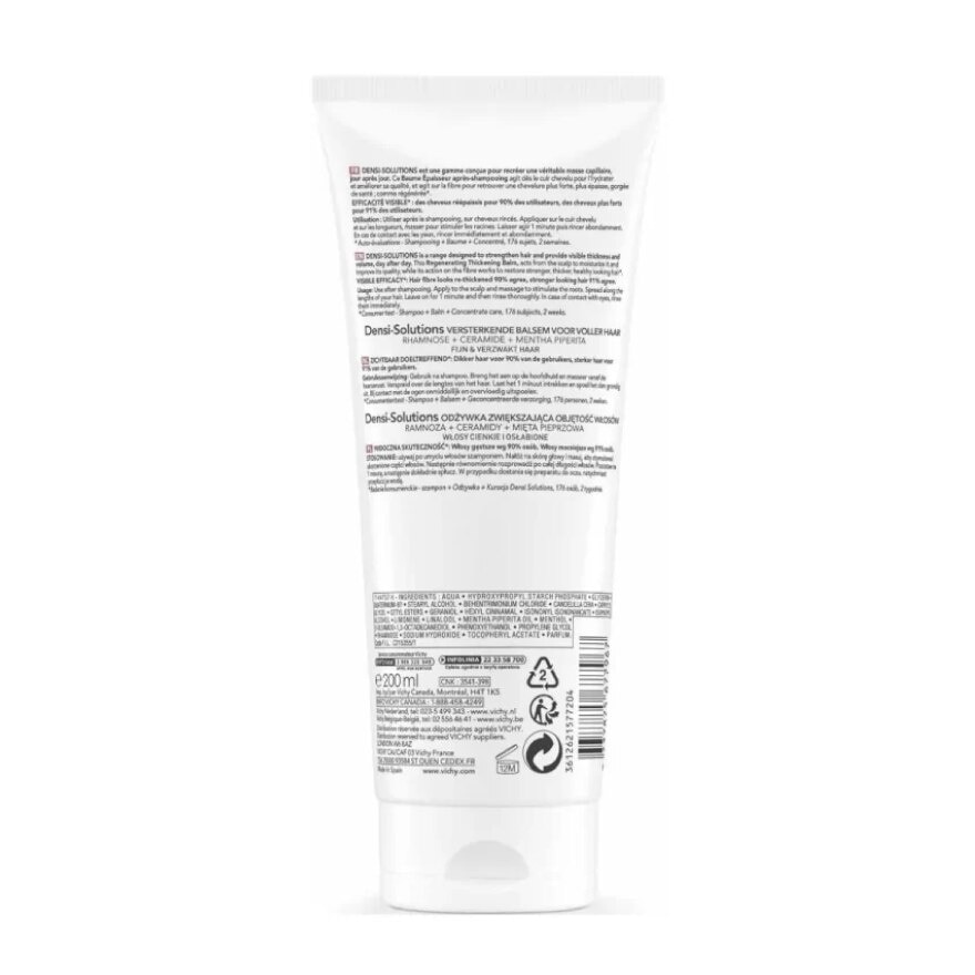 Dercos Densi-Solutions Regenerating Thickening Balm 200 ml.