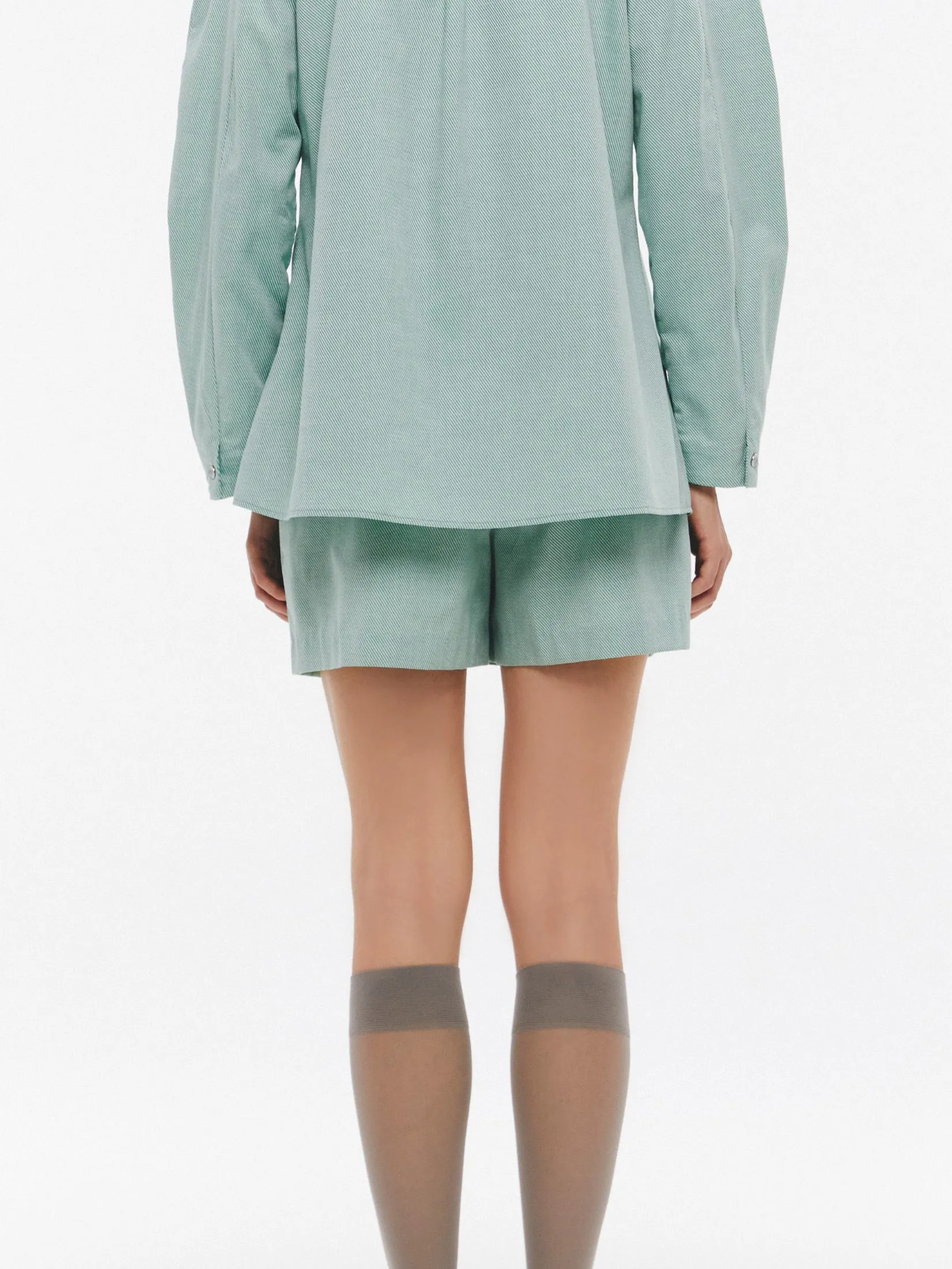 SHAKA Woman Short High Waist Green