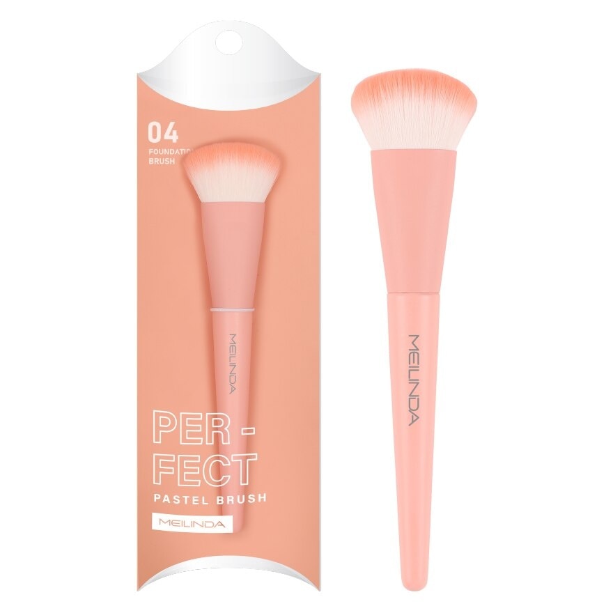 Meilinda Perfect Pastel Foundation Brush 1pcs. 04
