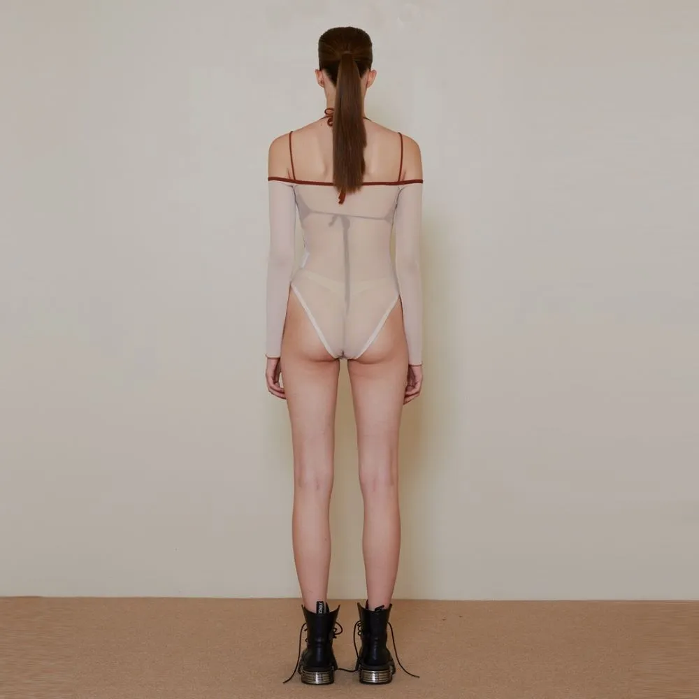 BLACKDOG BKK Cream Ashley bodysuit