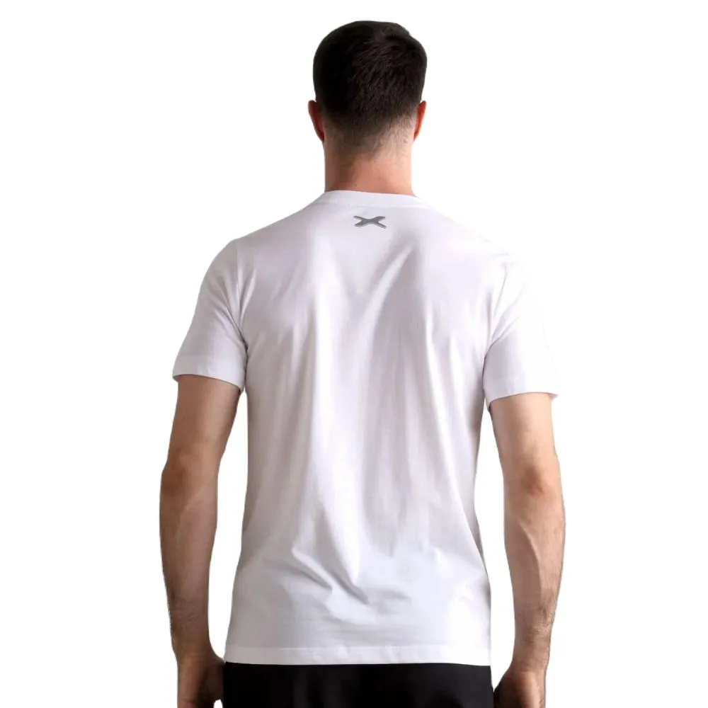XOLO White MEN'S XOLO Stacking Letters T-Shirt (040008)
