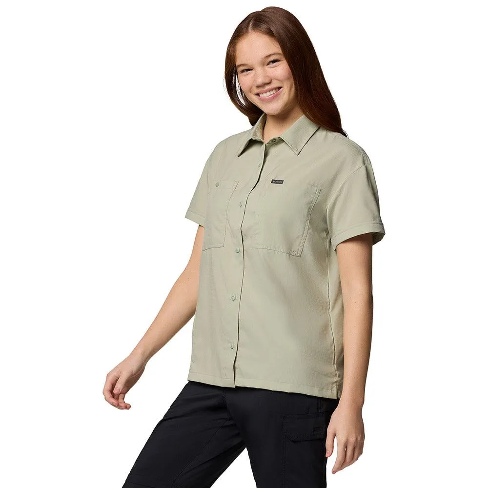 COLUMBIA Women Shirt Silver Ridge Utility™ Short Sleeve Green - CO399AP824EKTH