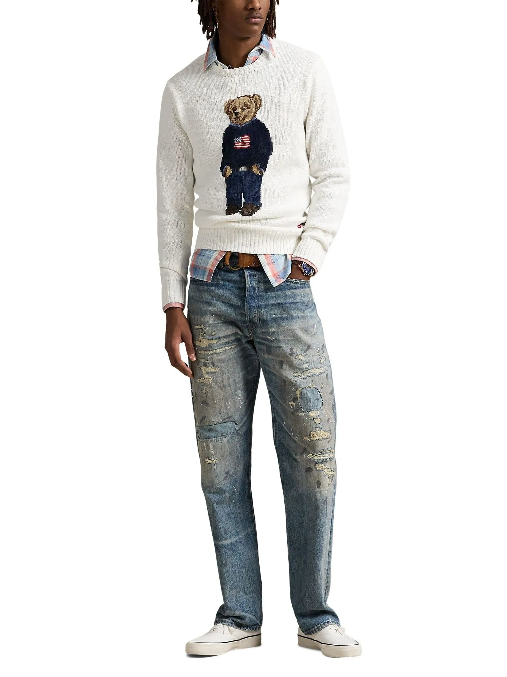 POLO RALPH LAUREN Pullover Men MNPOSWE16822243 White