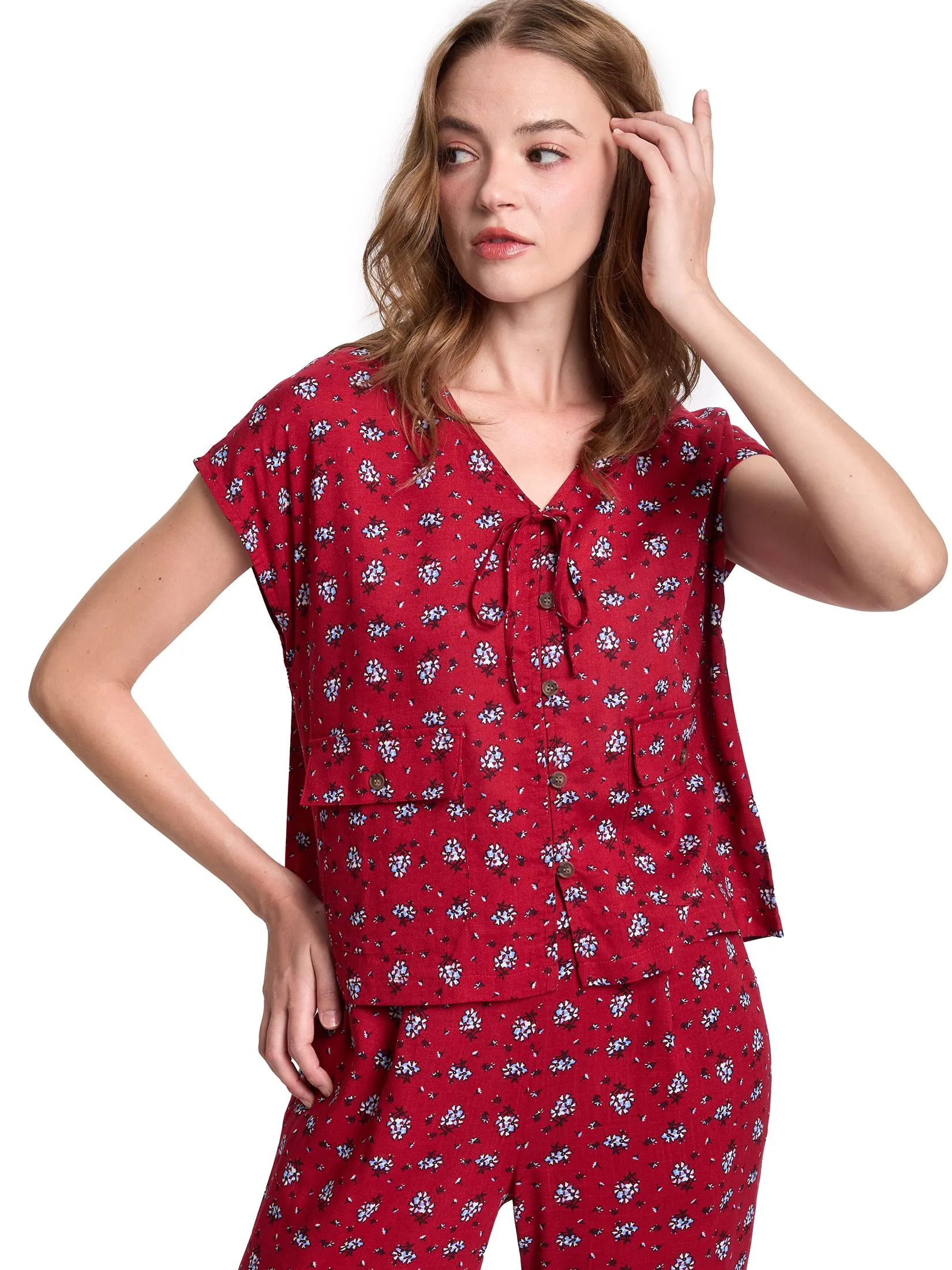 DEFRY 01 Women Blouse Sleeveless 2504DSLW015