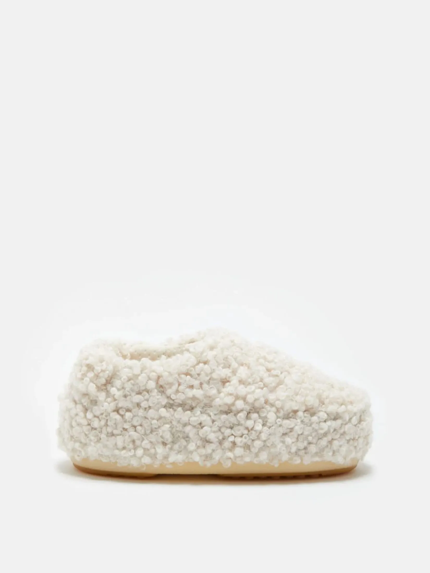 MOON BOOT SANDAL BAND SUEDE IN CREAM