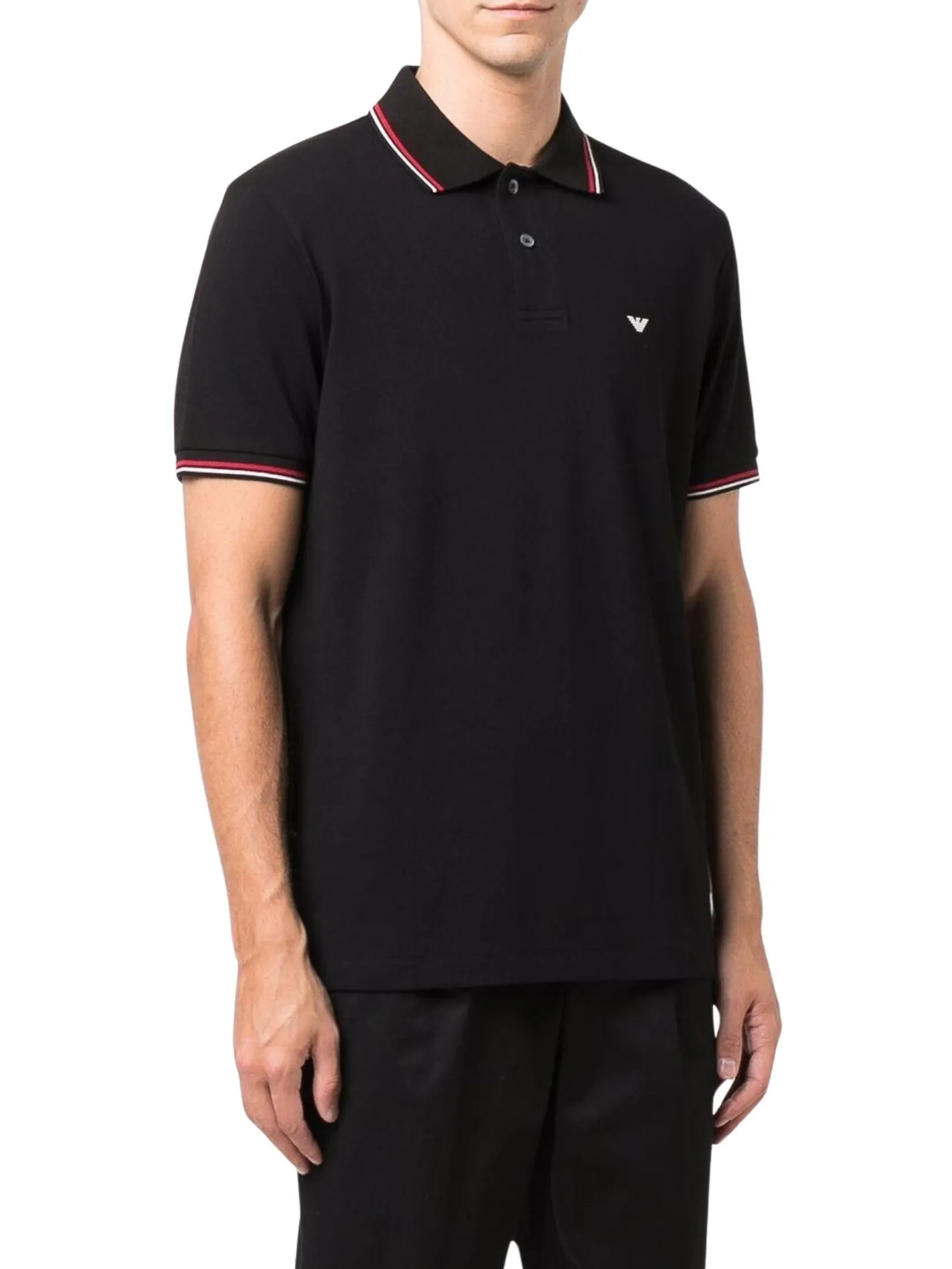 EMPORIO ARMANI Polo Men 8N1FB3-1JPTZ-0999 Black
