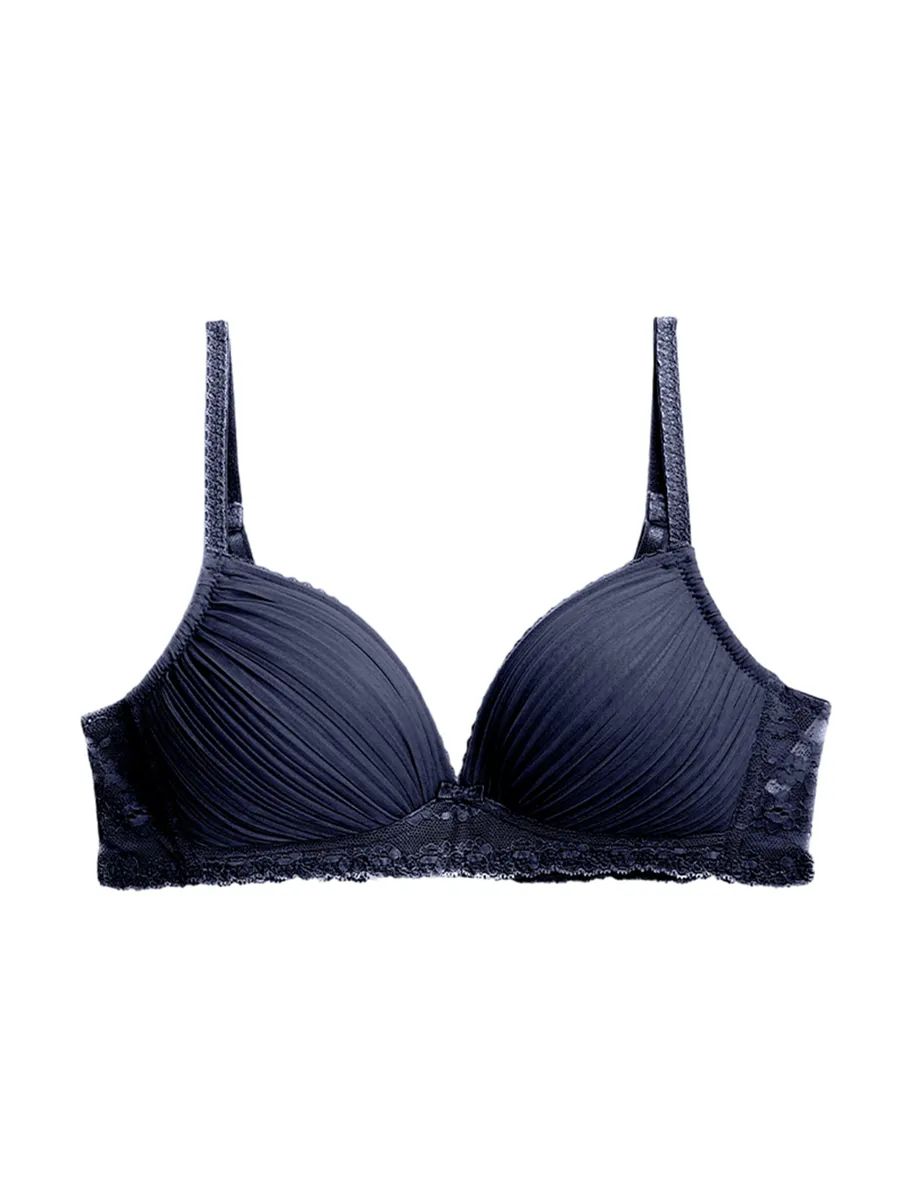 ELLE LINGERIE BRASSIERE MOULDED BRA BLACK Size - A70