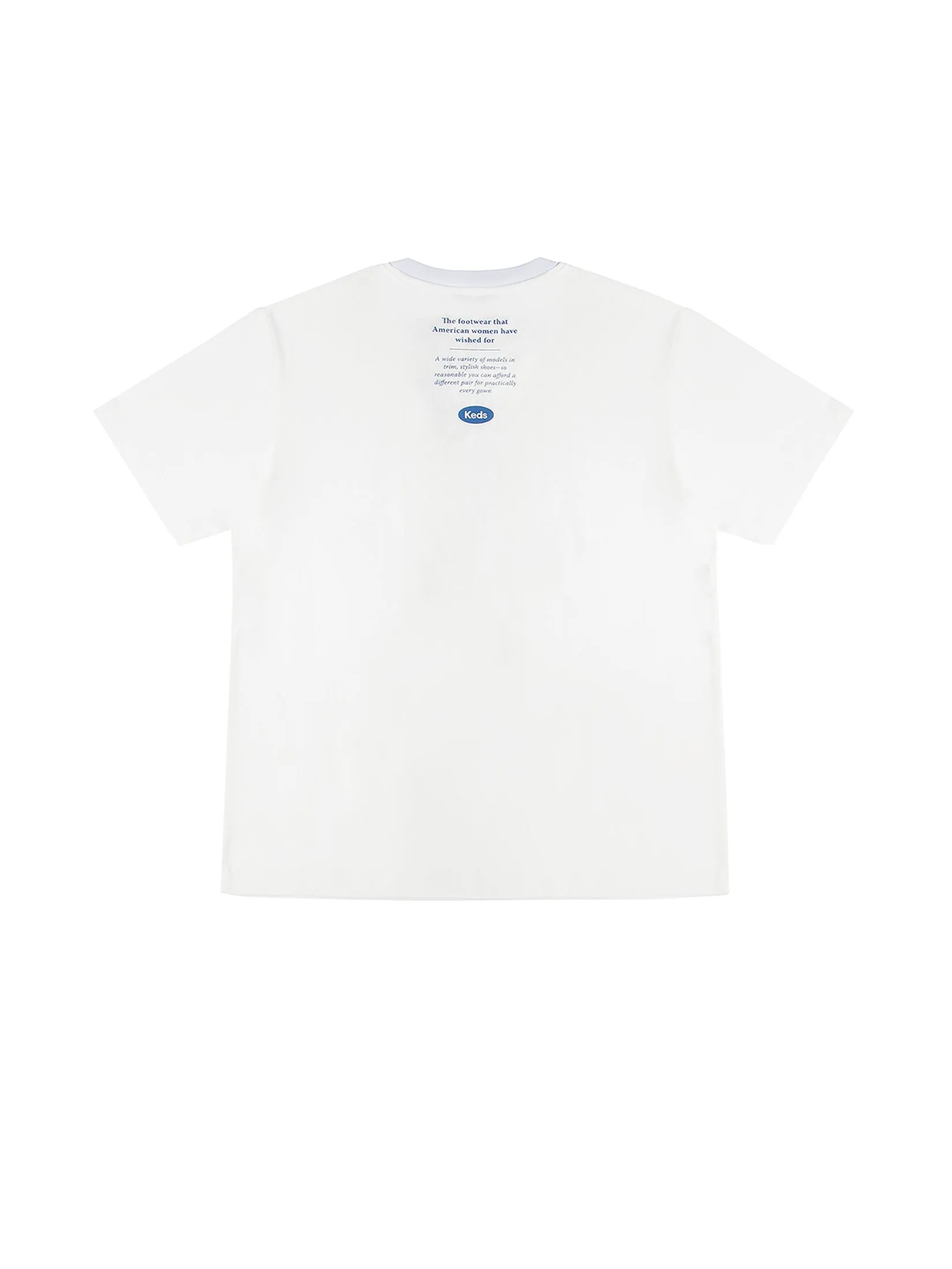 KEDS Women Keds Loose T-Shirt White