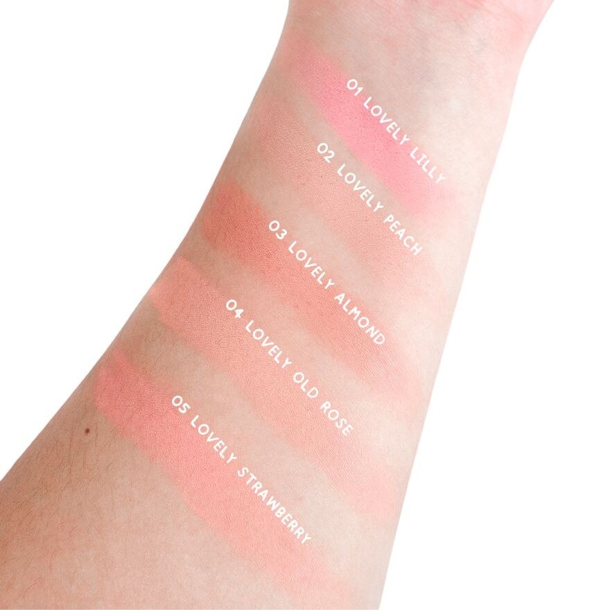 Lemon Me So Lovely Cheek Heart Blush 01