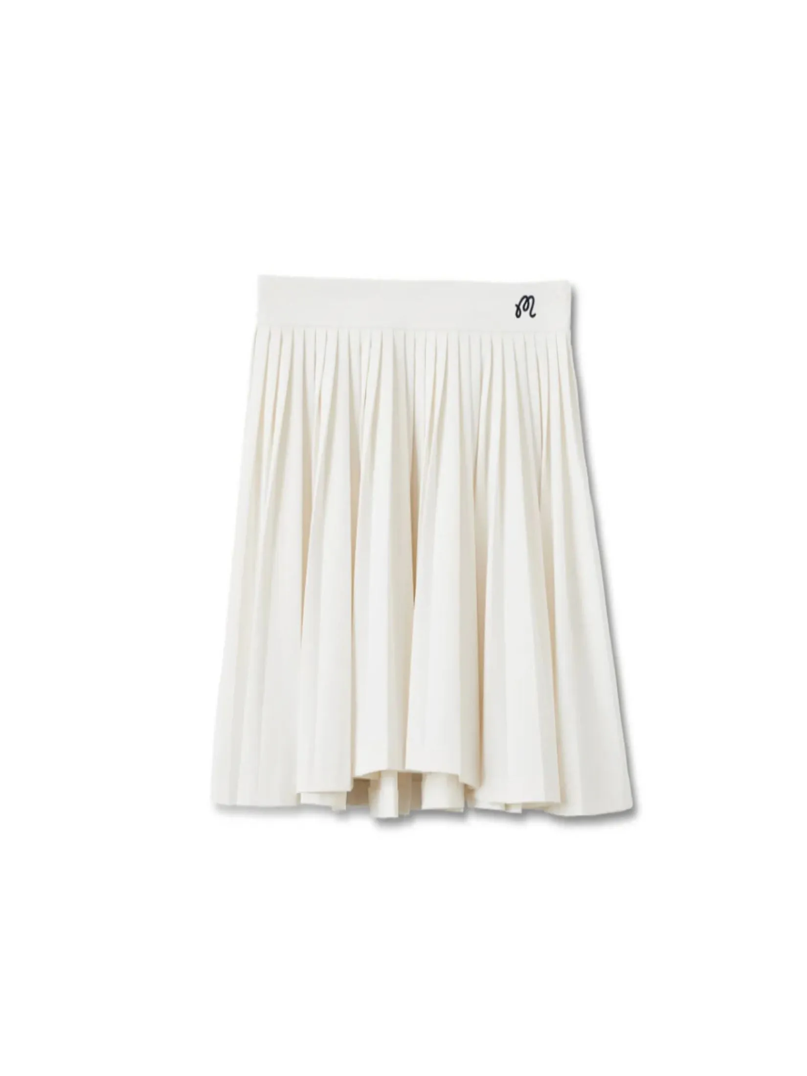 MALBON GOLF KATE SKIRT IN WHITE