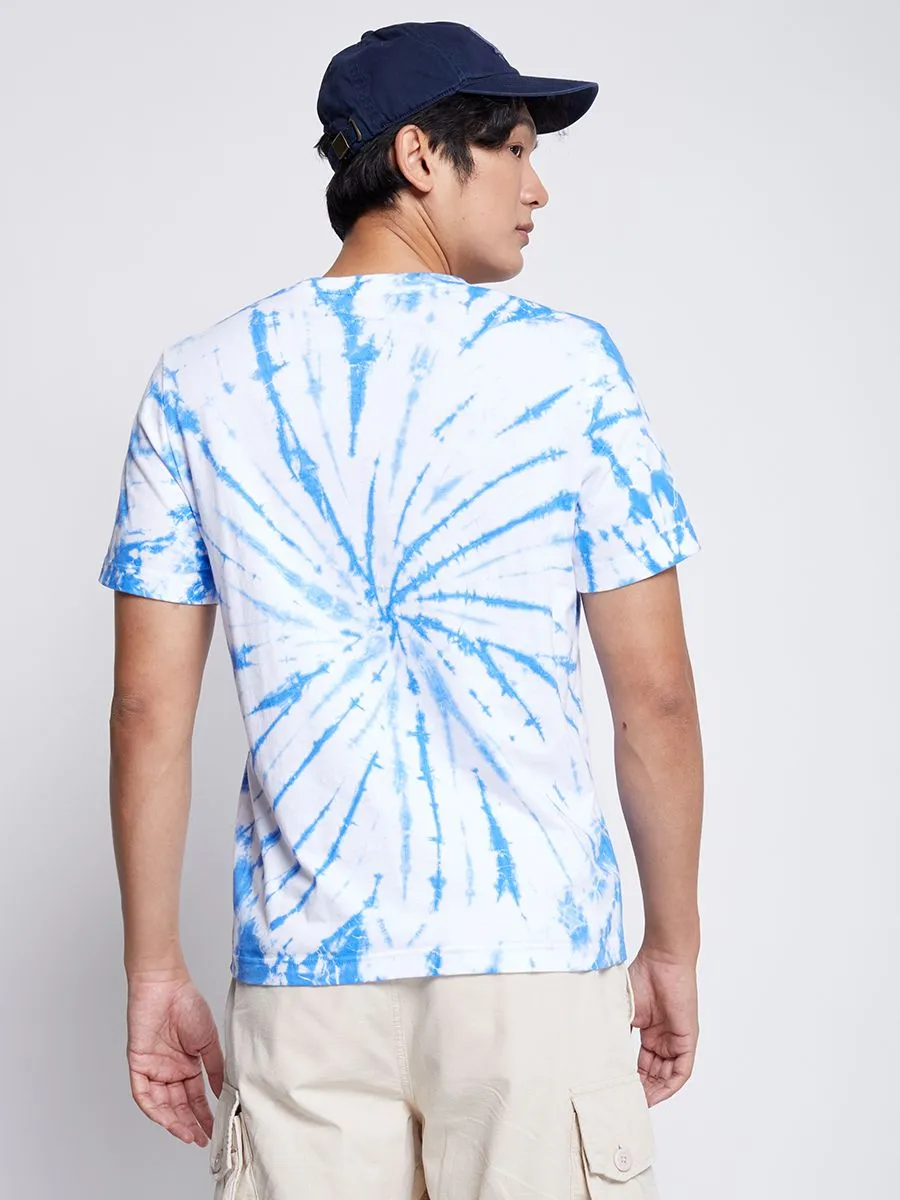 DEFRY 01 Men T-shirt Printed Light Blue