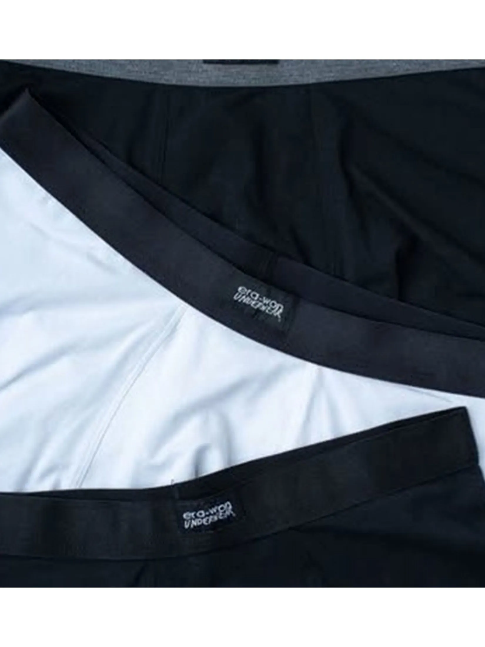 ERA-WON Men's underwear trunk 2 Pcs. White