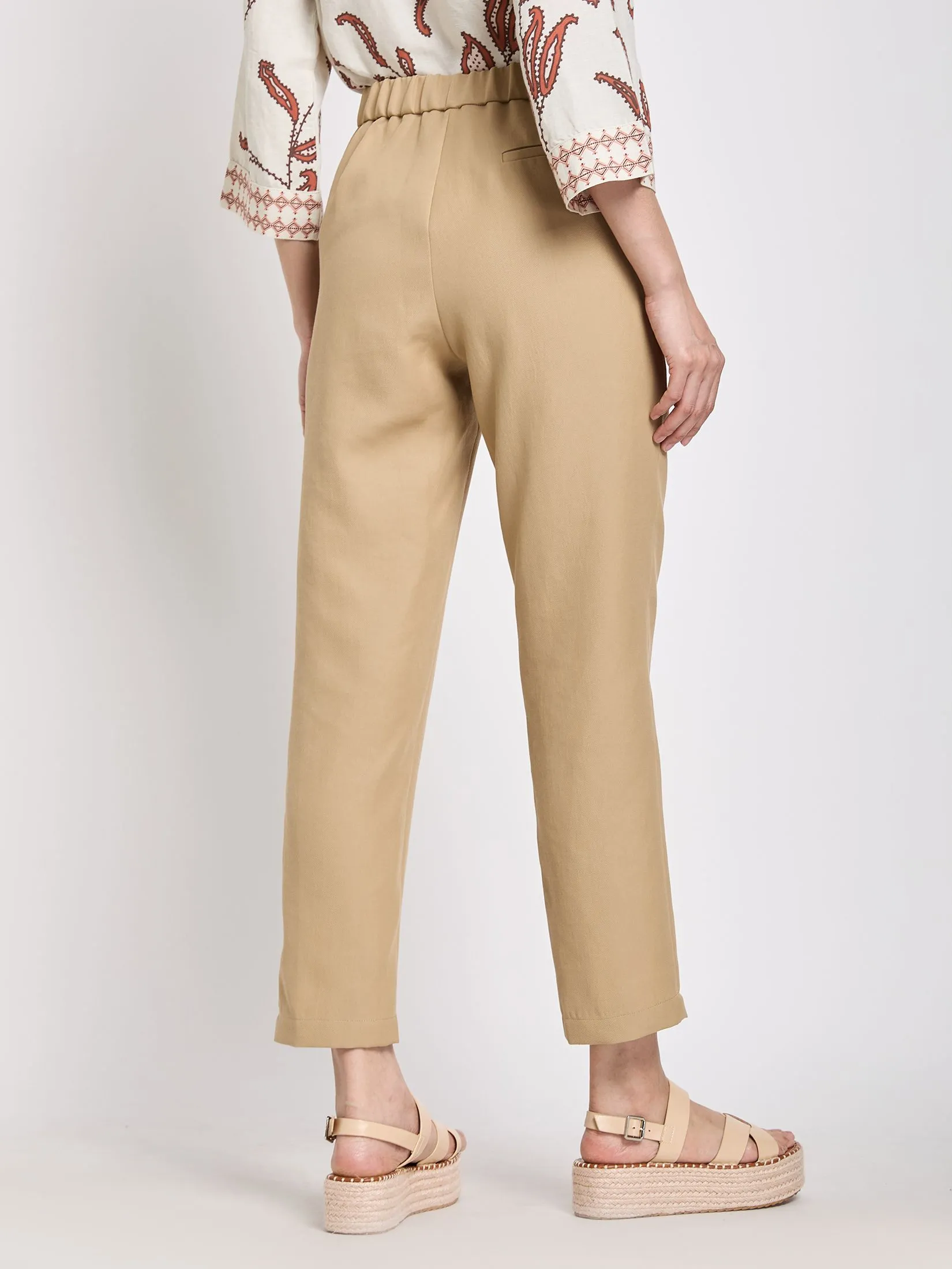 ESTIMATE Women Pants Casual Solid Color