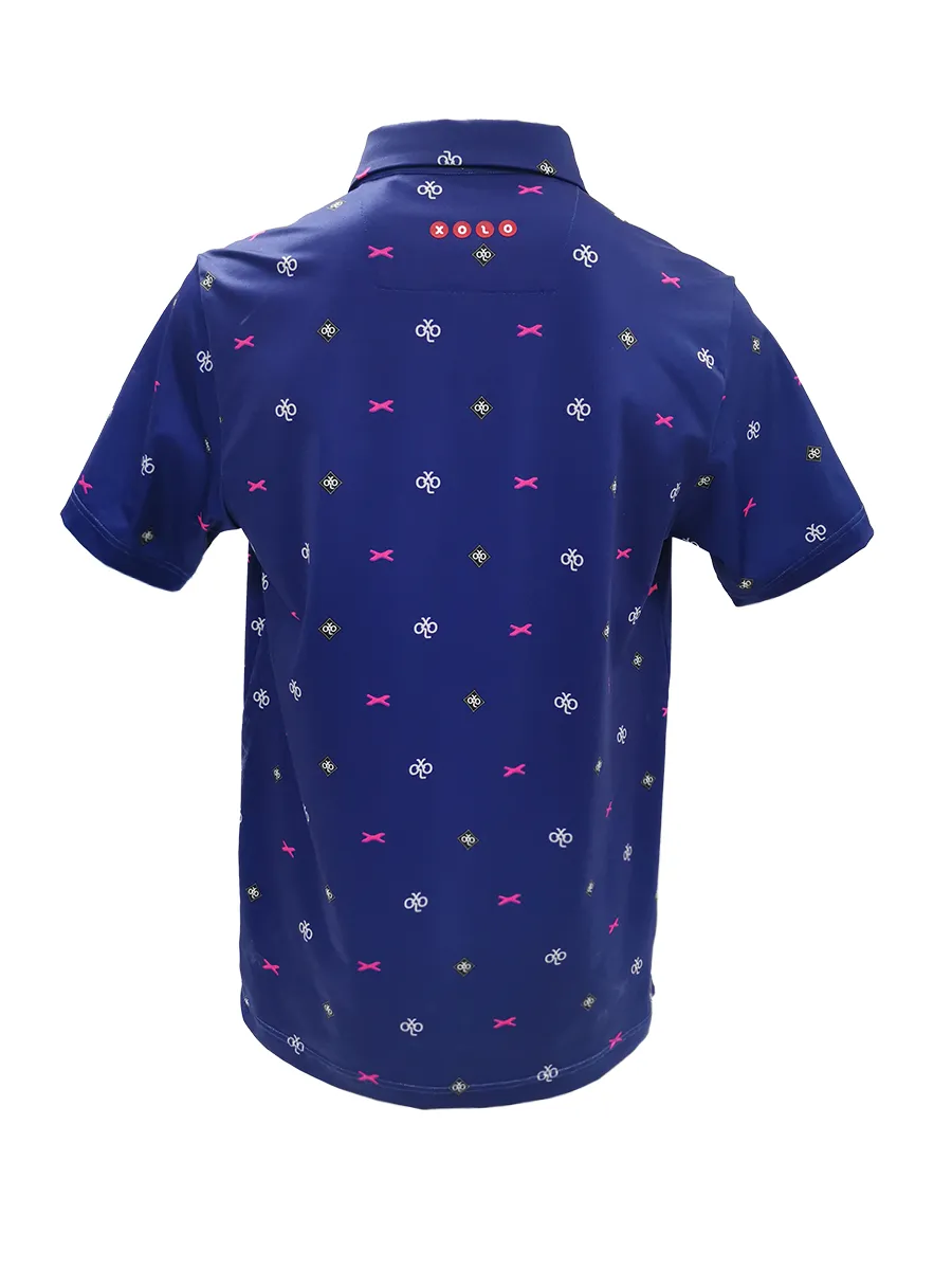 XOLO Navy blue MEN XOLO ICONIC POLO (040083)