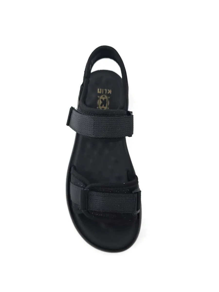 KLIN Woman Slingback Sandals Black