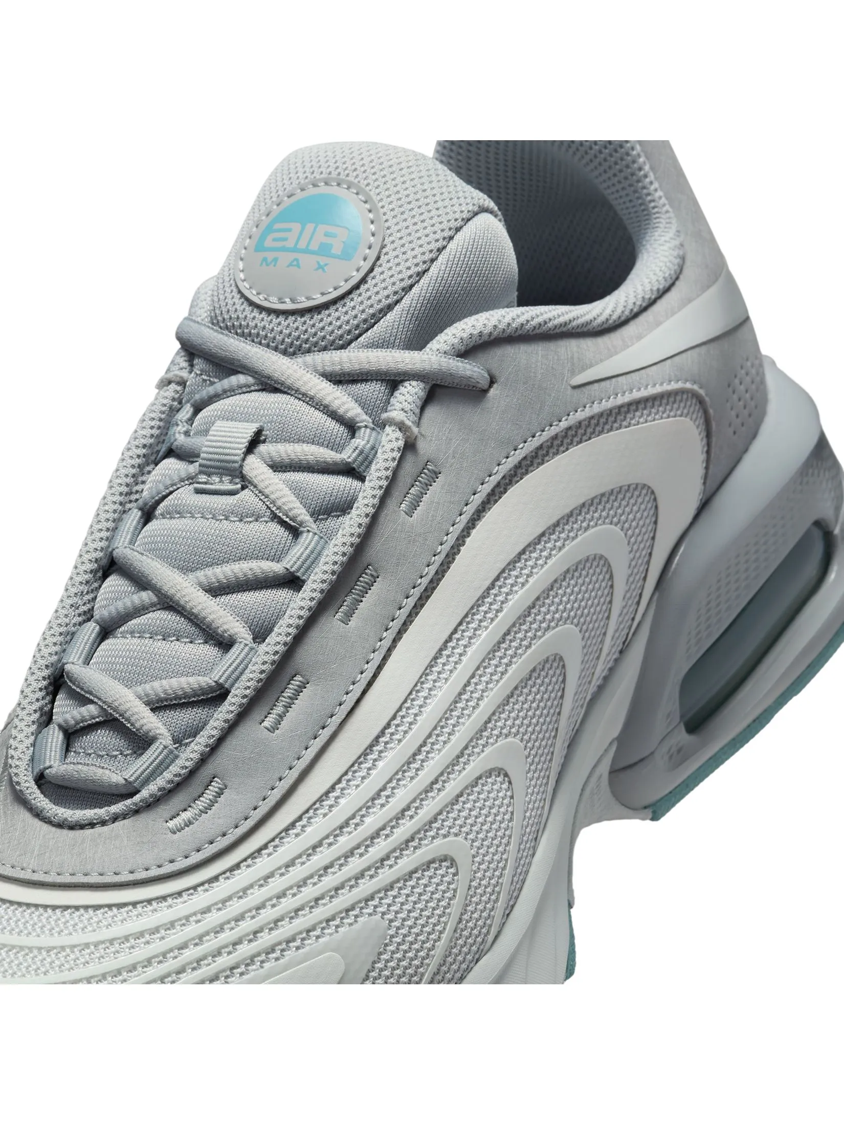 NIKE Men Sneakers Air Max Fire IF2621-006 Photon Dust/Denim Turq-LT Smoke Grey