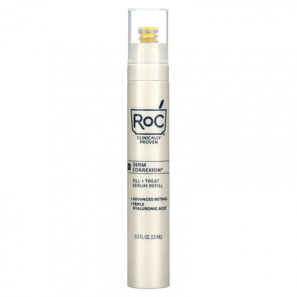 RoC, Derm Correxion, Fill + Treat Serum, Refill, 0.5 fl oz (15 ml)