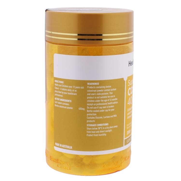 Колострум Молозиво Colostrum Healthy Care 400 мг 200 капсул