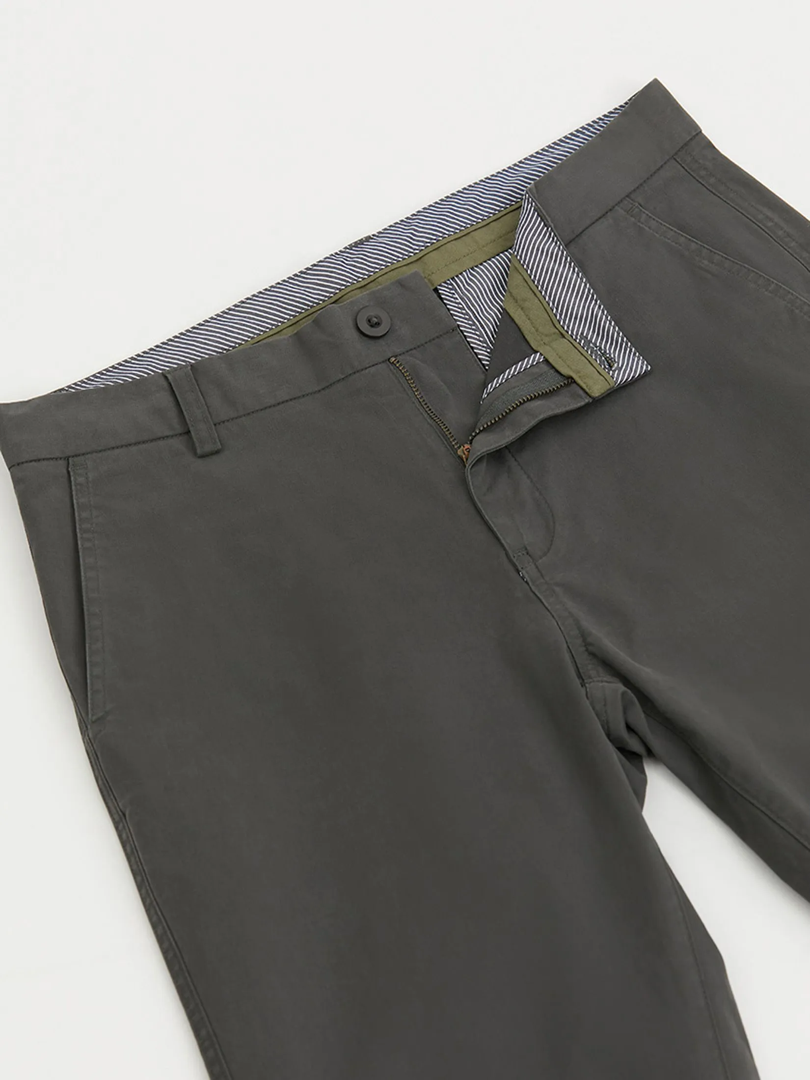 DAPPER DAPPER Everyday Stretch Chino Pants Dark Grey