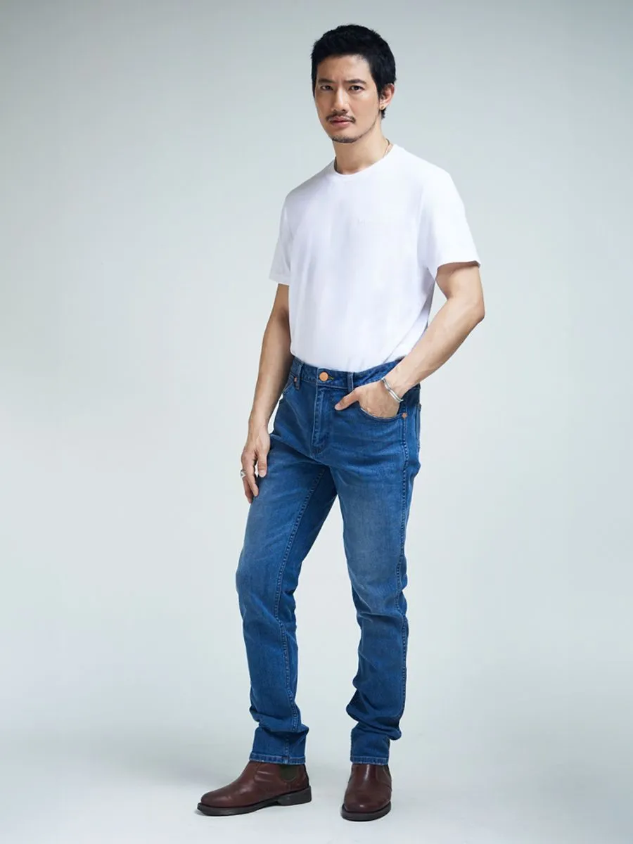 WRANGLER Men's Tee Short Sleeve Regular Fit White