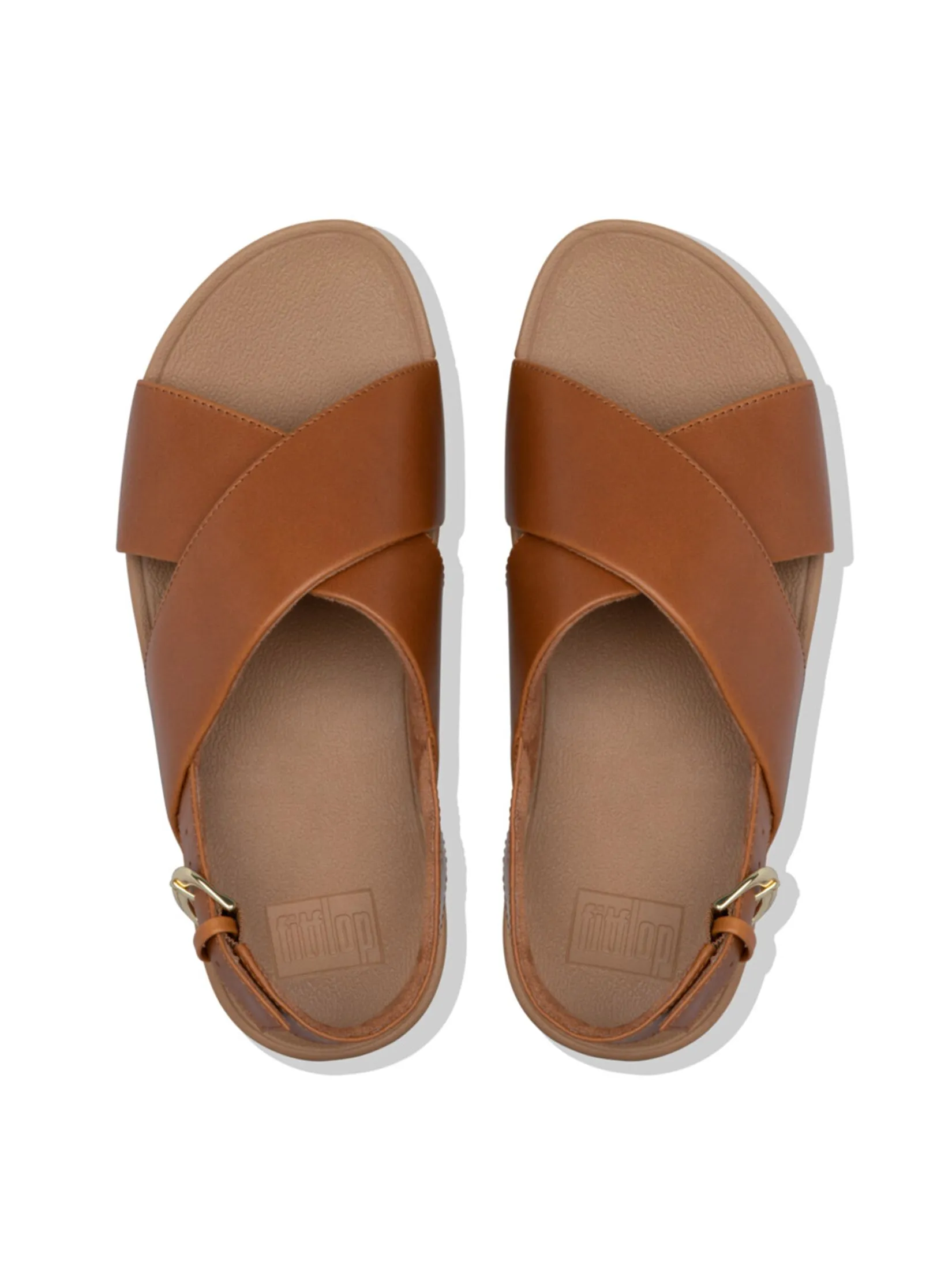 FitFlop™ WOMEN'S LULU CROSS BACK STRAP BROWN