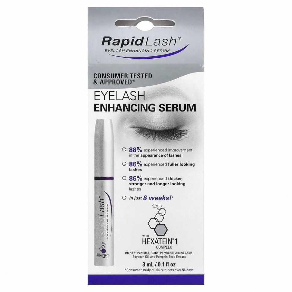 RapidLash, сыворотка для роста ресниц, 3 мл (0,1 жидк. унции)