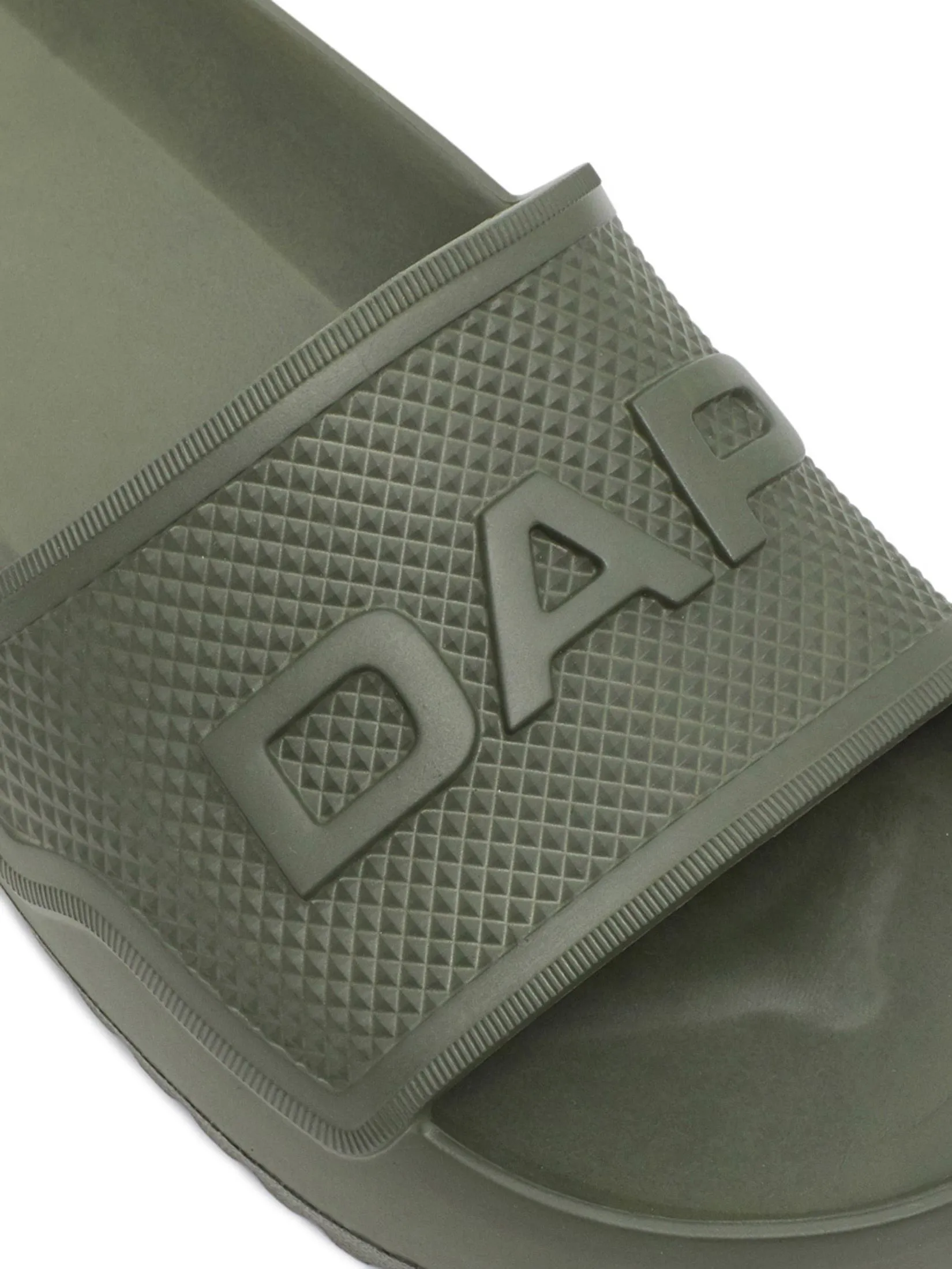 DAPPER DAPPER Iconic Comfort Pool Slide Sandals Olive Green