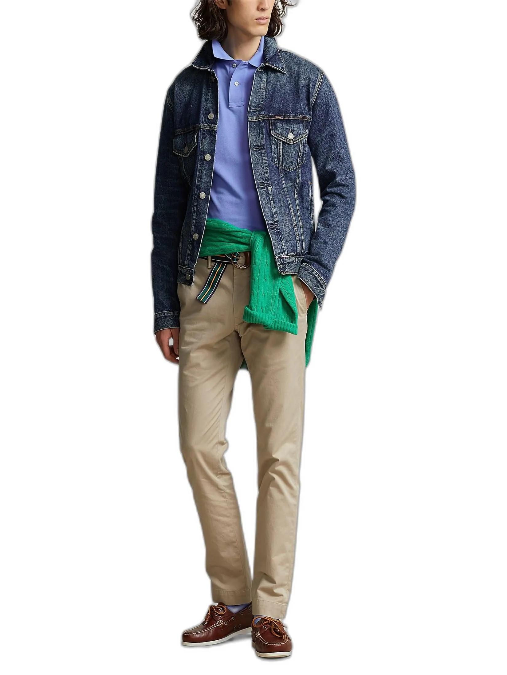 POLO RALPH LAUREN Polo Ralph Lauren PANTS-Stretch Slim Fit Chino Pant MNPOPNT14G20161 270 LIGHT BEIGE-270