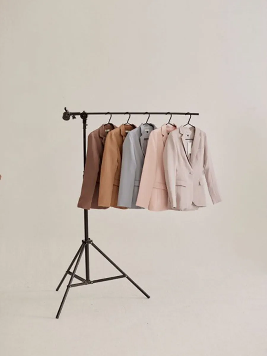 SILA COLLECTION One Button Suit Pink