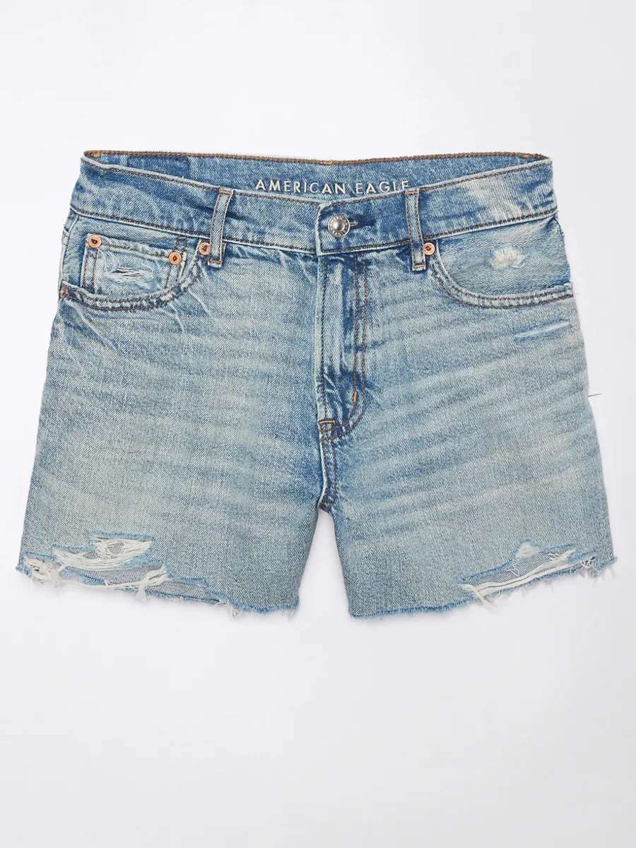 AMERICAN EAGLE WOMEN RELAXED SHORT 978 ROYALLY LIGHT