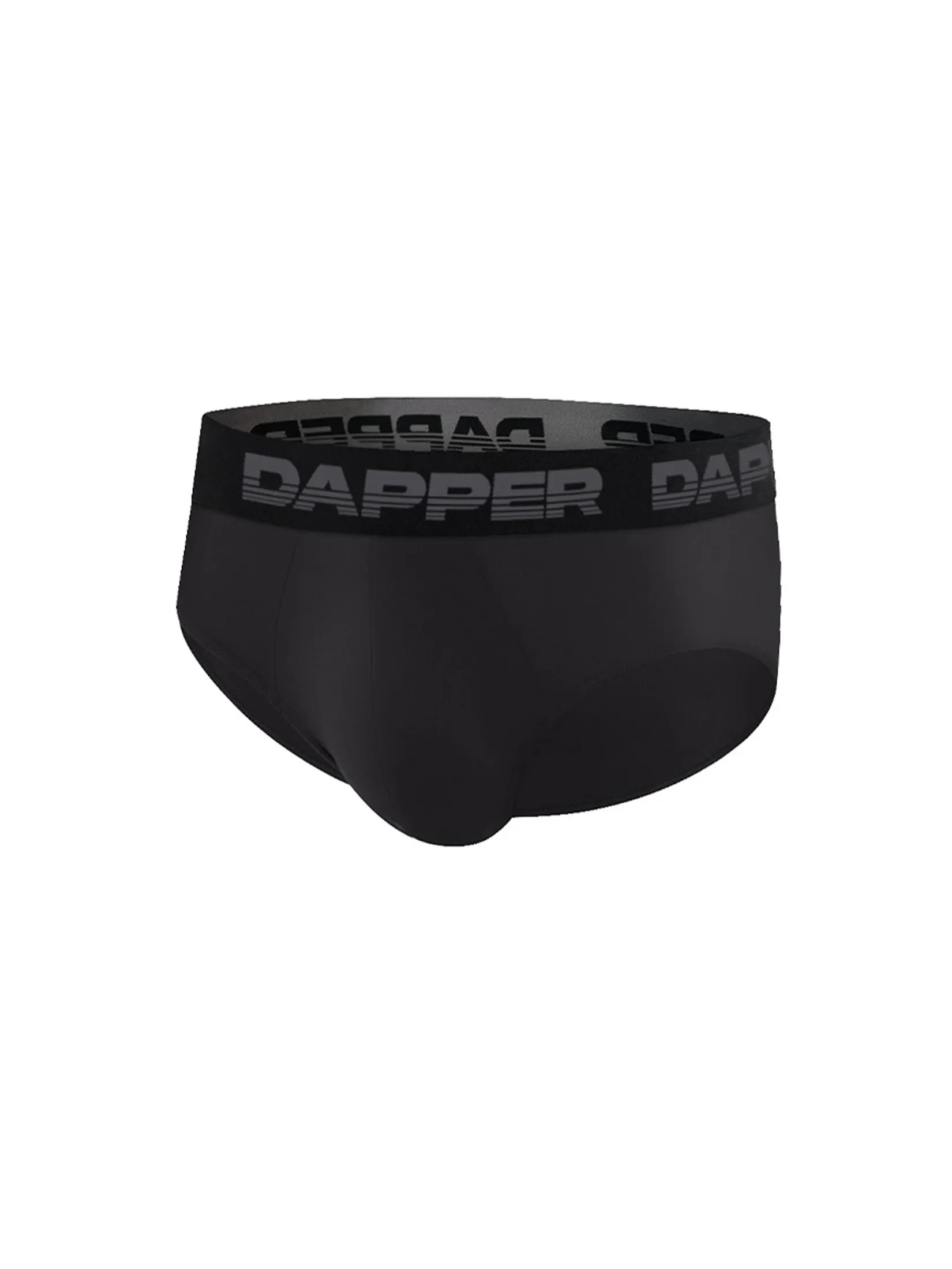 DAPPER DAPPER Ultraflex Briefs Black (Pack 2 Pcs.)