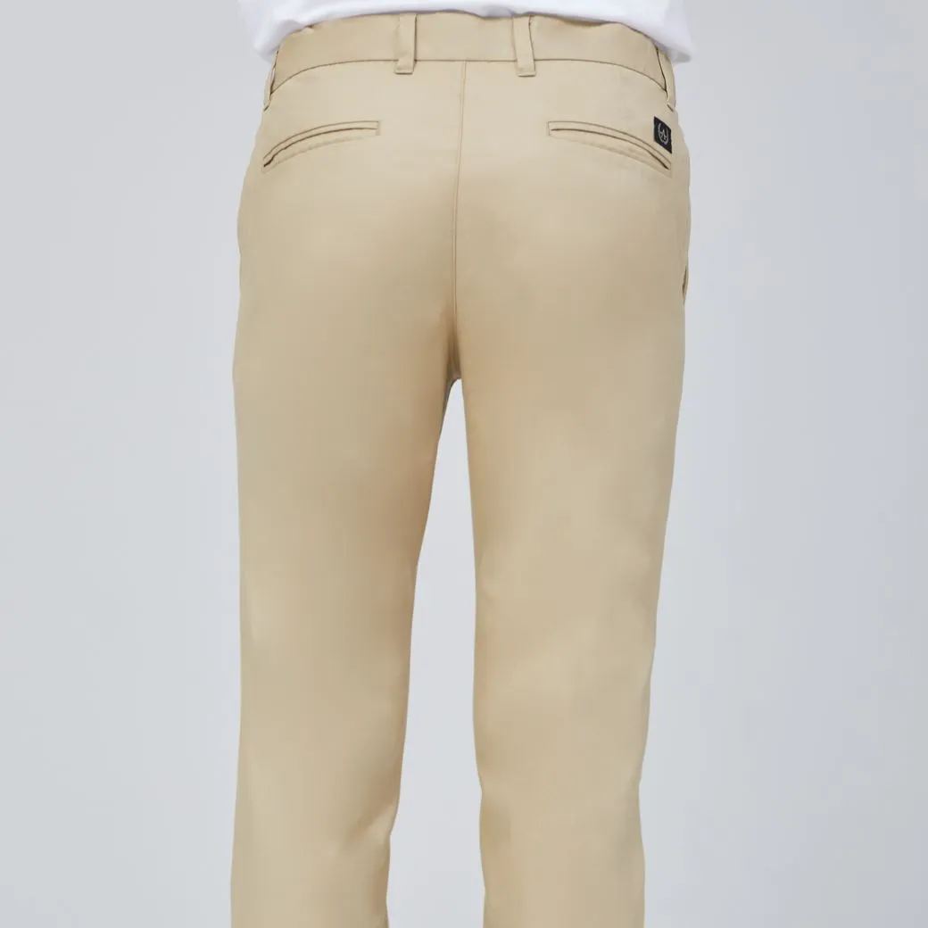 ARROW ARROW EASY MOVE CHINO PANTS Smart Fit Cotton Spandex Cream SW9T4CR