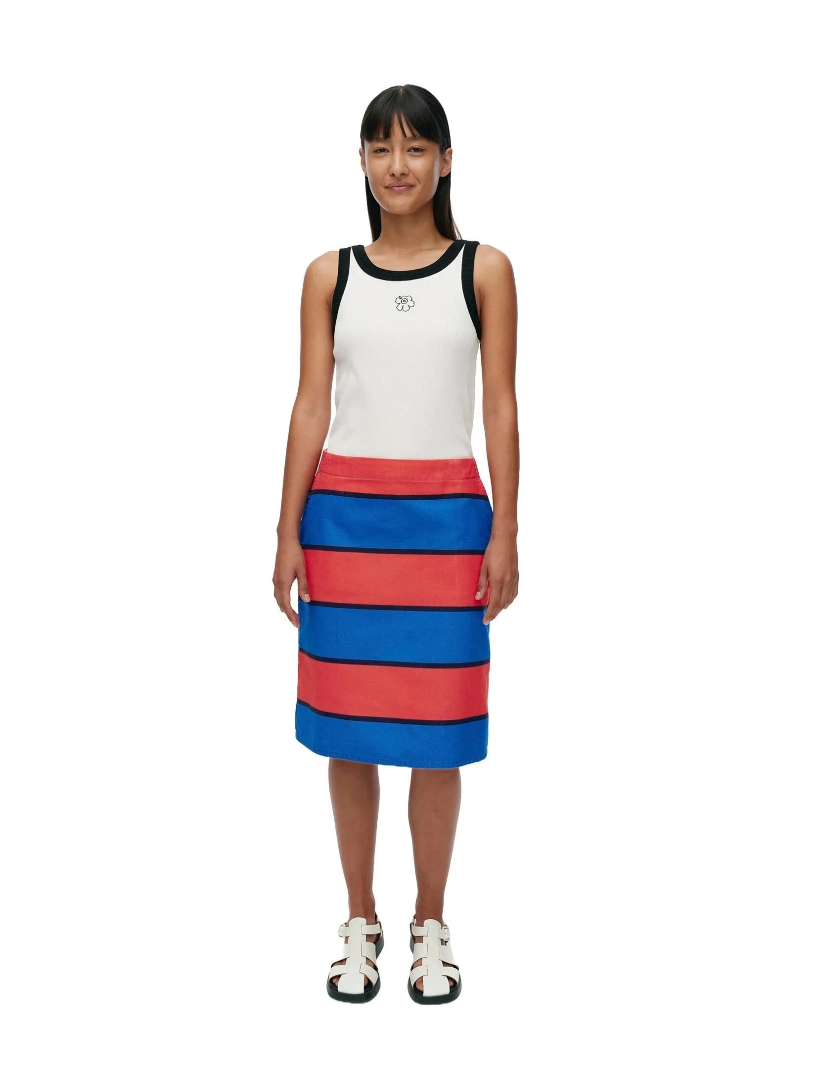 MARIMEKKO BLUE/RED WOMAN ALUSSA GALLERIA SKIRT