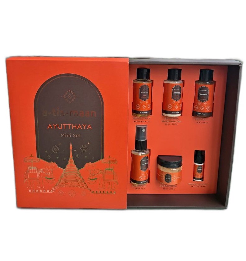 Мини набор для Спа процедур для тела Ayutthaya Имбирь и Лемонграсс