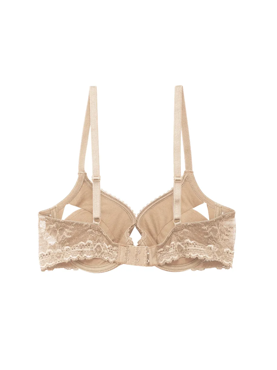 ELLE LINGERIE Lingerie Moulded Bra LB6550BE Beige