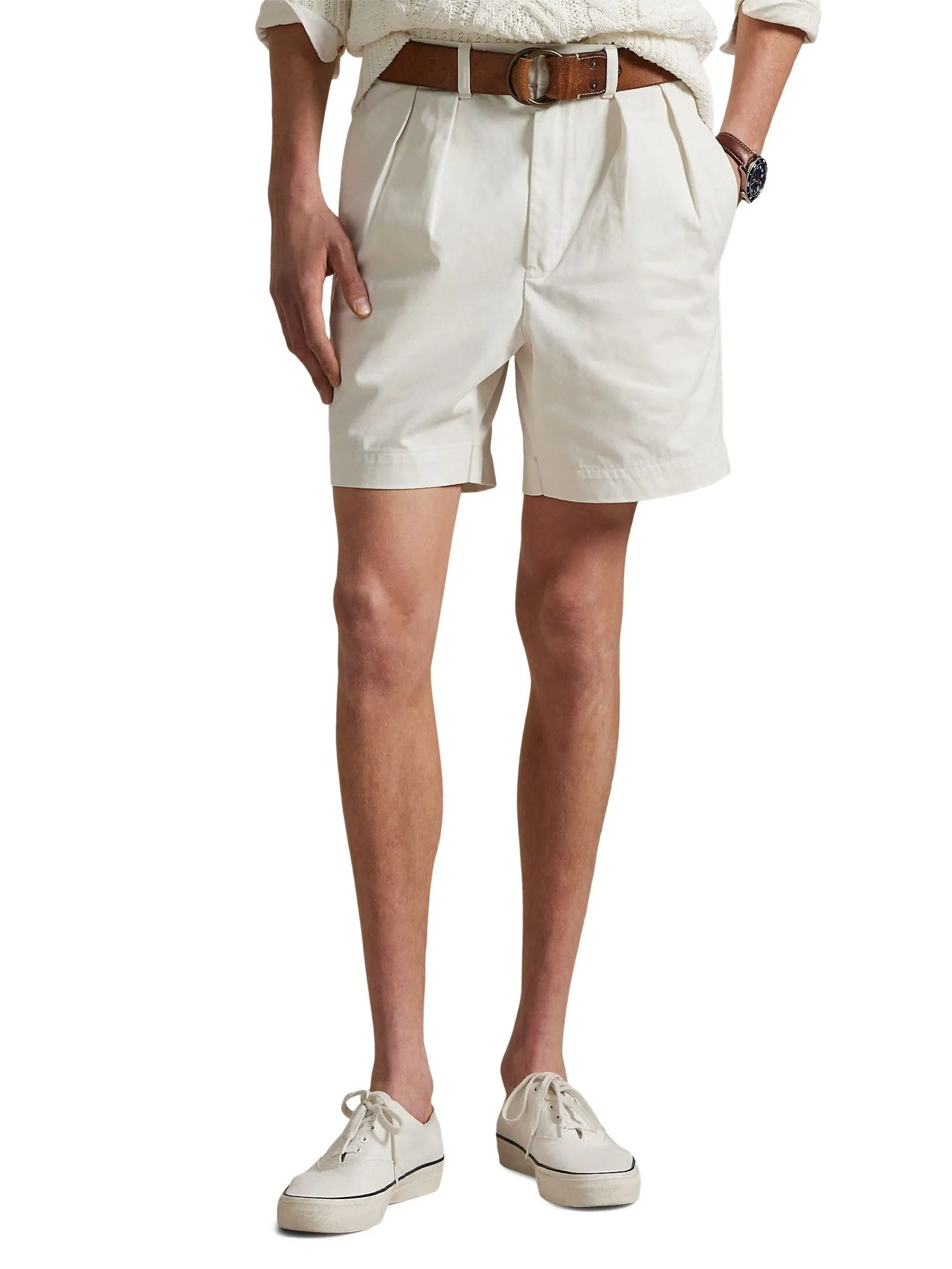 POLO RALPH LAUREN Shorts Men MNPOSHO14H20029 White