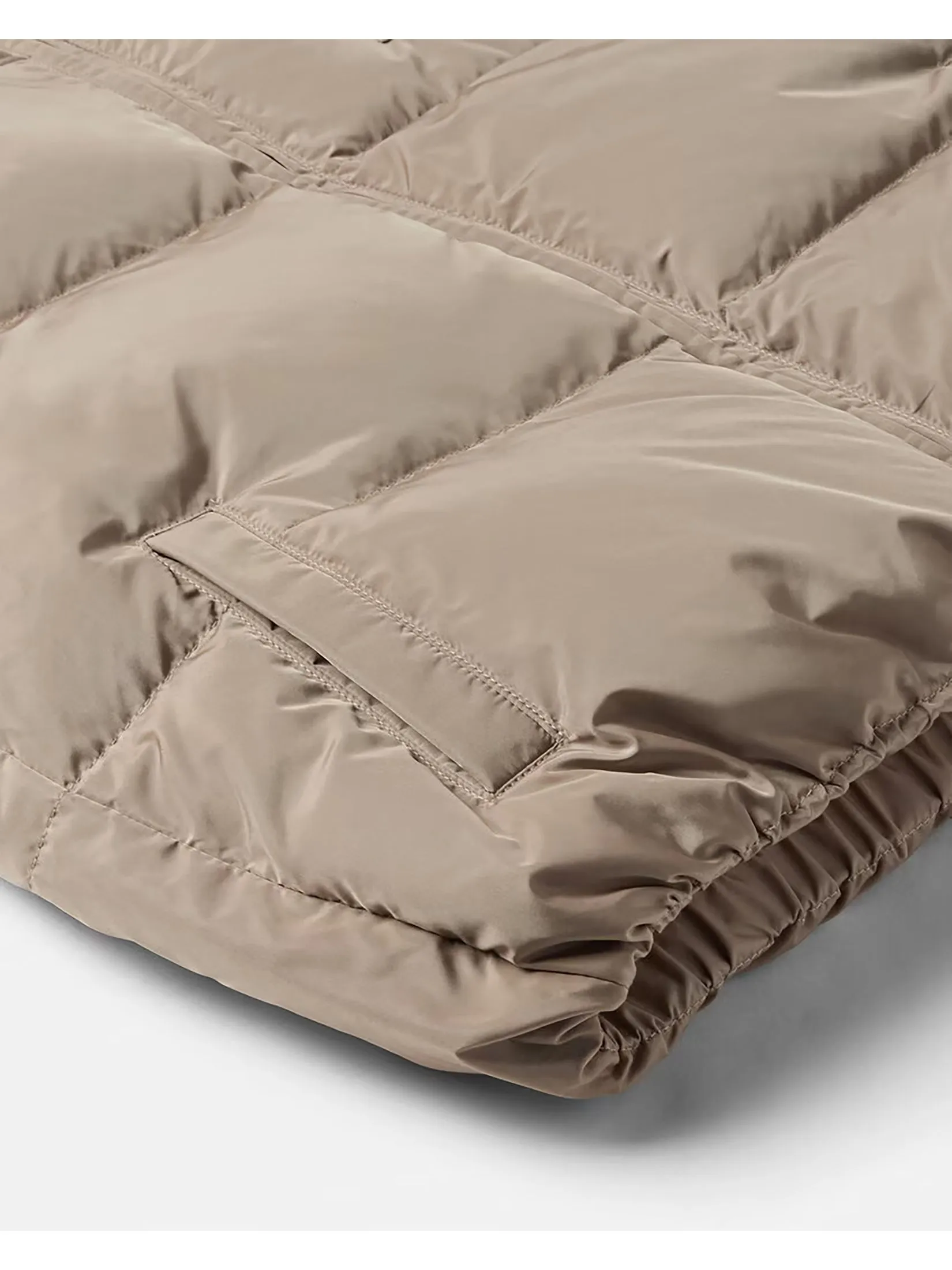 VERSACE KIDS Versace Logo Kids Puffer Vest Brown