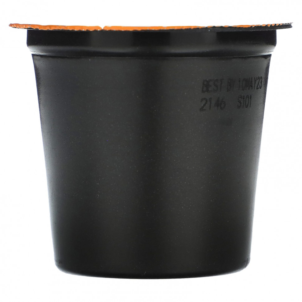 Death Wish Coffee, The World's Strongest Coffee, кофейные капсулы для одной порции, средней обжарки, 10 капсул по 12,5 г (44 унции)