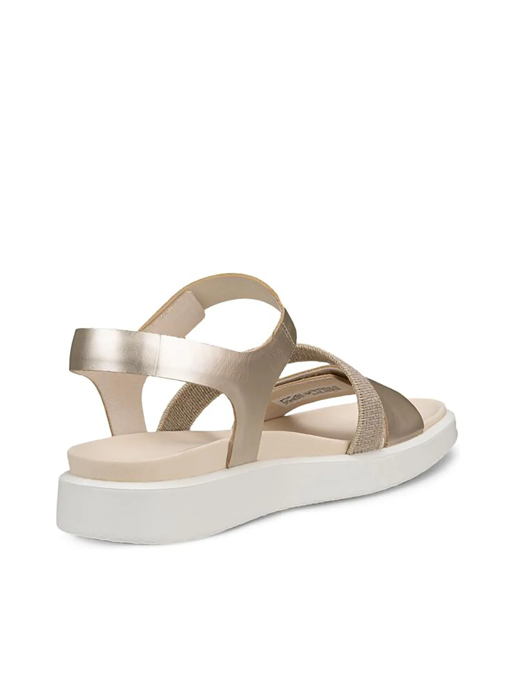ECCO Women Sandals Flowt Pure White Gold