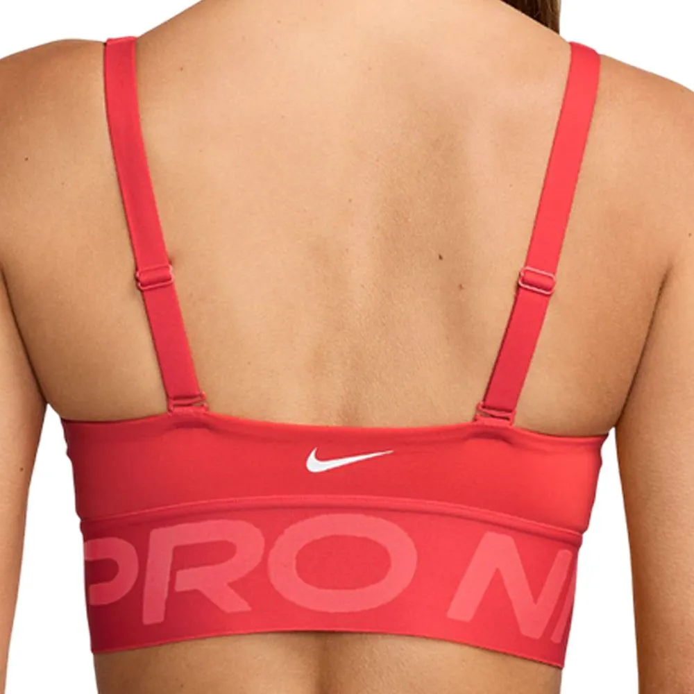 NIKE Pro Indy Plunge Women Sports Bra Red - NI083AP728ENTH